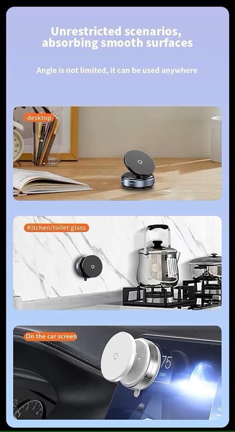 360° Magnetic Suction Phone Holder